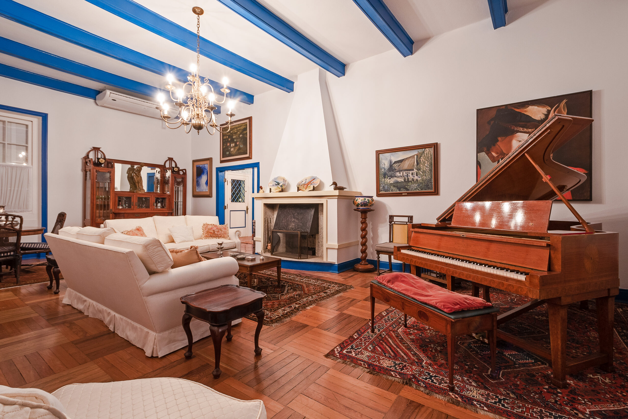 Maison Bleu_Sala de Estar